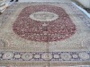 400lines high quality with competitive price carpet 12X18 foot persian design made of silk