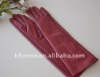 40cm vemilion Long Leather GLoves 100% Authentic(can be customized)