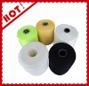 40s polyester spun (virgin) raw white sewing yarn