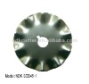 45mm scallop/peak rotary blade