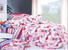 4PCS 40S PRINTED COTTON BEDDING SHEET