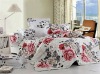 4PCS 40S PRINTED COTTON BEDDING SHEET