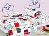 4PCS 40S PRINTED COTTON BEDDING SHEET