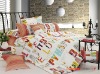 4PCS 40S PRINTED COTTON BEDDING SHEET