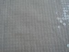 4mm clear sequins embroidery on knitted fabric
