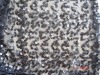 4mm foursquare beads embroidered fabric