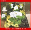 4pc 100% polyester queen size emulation silk bedding sets