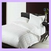 4pc Hotel Solid Square Duvet Cover Bedding Set Queen