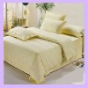 4pc Hotel Solid Square Duvet Cover Bedding Set Queen