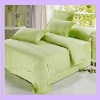 4pc Hotel Solid Square Duvet Cover Bedding Set Queen