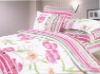 4pc printed cotton bedding set