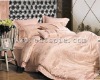 4pcs 100% Charmeuse Silk Jacquard Bedding
