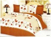 4pcs 100% Polyester Bedding Set/bedsheet/quilt cover