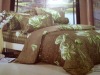 4pcs 205TC Cotton Reactive Printing Bedding Set / bed sheet / quilt cover