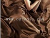4pcs Chocolate 100$ Nature Silk Bedding Sets