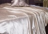 4pcs Classic Silk Bedding Sets Ivory Color
