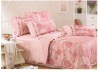 4pcs Jacquard Bedding Set, 100% Cotton Home textile