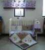 4pcs animal embroidery baby flower bedding