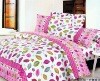 4pcs polyester printed bedding set