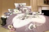 4pcs reactive printed bedding set