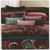 4pcs reactive printed cotton bedding sets / fabric