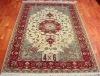 4x6ft hand knotted wool carpet