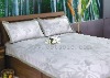5 PCS- Jacquard 100% Bamboo 300TC Bedding Set