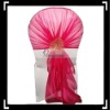 50 Rose Shimmering Organza Chair Sash