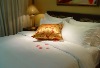 50%poly50%cotton 200T plain white bedding set