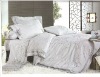 50% polyester 50% cotton jacquard bedding set
