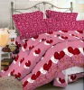 50%polyester50%cotton pigment printed bedding set