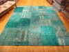 %50 wool % 50 cotton patchwork carpet