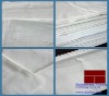 52% poly and 48% cotton grey plain woven bed fabric