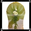 550 Sage Green Shimmering Organza Chair Sash