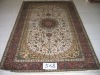 5X8 foot pure silk carpet high quality at low price