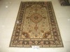 5X8 foot pure silk carpet high quality at low price