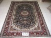 5X8 foot pure silk carpet high quality at low price