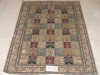 5X8 foot pure silk carpet high quality at low price