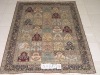 5X8 foot pure silk carpet high quality at low price