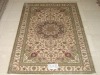 5X8 foot pure silk carpet high quality at low price