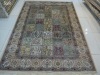 5X8 handmade persian silk carpet at low price