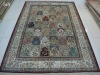 5X8 isfahan handmade silk carpets