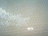 5mm clear bead embroidery sequins fabric(for bag)