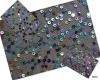 5mm colorful sequins casual style embroidery fabric