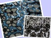 5mm sequins flower embroidery fabric