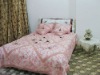 5pcs manual embroidery bedspread set