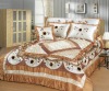 5pcs satin quilt set