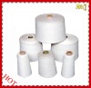 6/20s raw white ring spun polyester yarn poy