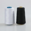 60/2/3 raw white 100%spun polyester sewing threads