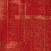 60x60 SYGNU 05-7 Nylon Red Office Carpet Tiles